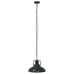Lampa wisząca E27 Czarna Ø 31 cm Żelazo