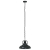 Lampa wisząca E27 Czarna Ø 31 cm Żelazo