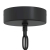 Lampa wisząca E27 Czarna Ø 31 cm Żelazo
