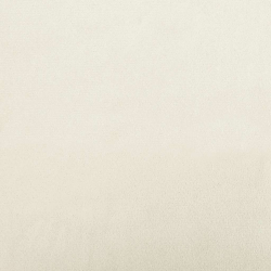 Ławka kremowa 110x74x84 cm aksamitna