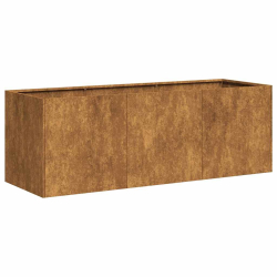 Doniczka Rusty 120x40x40 cm Stal nierdzewna