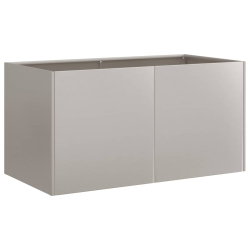 Doniczka Rusty 80x40x40 cm Stal nierdzewna