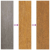 Doniczka Rusty 80x40x40 cm Stal nierdzewna