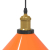 Lampa wisząca z regulacją wysokości E27 Pomarańczowy połysk