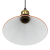 Lampa wisząca z regulacją wysokości E27 Pomarańczowy połysk