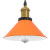Lampa wisząca z regulacją wysokości E27 Pomarańczowy połysk