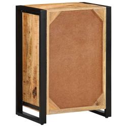Szafka z szufladami, 50x35x70 cm, lite surowe drewno mango