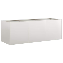 Doniczka 120x40x40 cm Stal nierdzewna