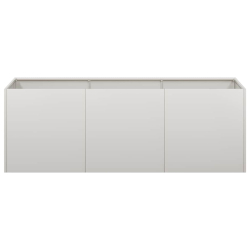 Doniczka 120x40x40 cm Stal nierdzewna