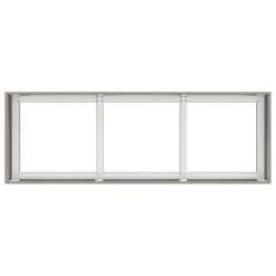 Doniczka 120x40x40 cm Stal nierdzewna