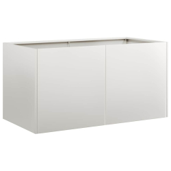 Doniczka 80x40x40 cm Stal nierdzewna