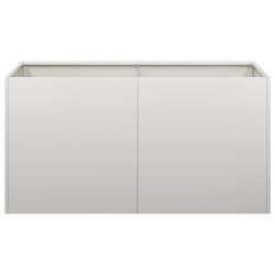 Doniczka 80x40x40 cm Stal nierdzewna