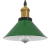 Lampa wisząca z regulacją wysokości E27 połysk zielony