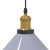 Lampa wisząca z regulacją wysokości E27 połysk szary