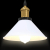 Lampa wisząca z regulacją wysokości E27 połysk biały