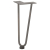Nogi do stołu Hairpin, 4 szt., naturalna stal, 30 cm, lita stal