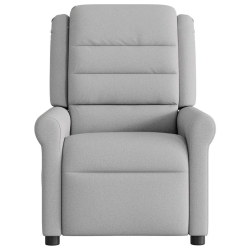 Elektryczny fotel rozkładany Cloud Grey Fabric