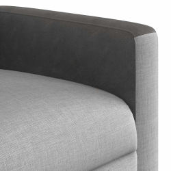 Elektryczny fotel rozkładany Cloud Grey Fabric