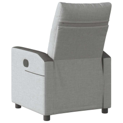 Elektryczny fotel rozkładany Cloud Grey Fabric