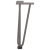 Nogi do stołu Hairpin, 4 szt., naturalna stal, 30 cm, lita stal