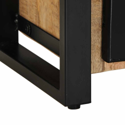 Szafka RTV 100x30x40 cm lite drewno surowe mango