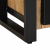 Szafka RTV 100x30x40 cm lite drewno surowe mango