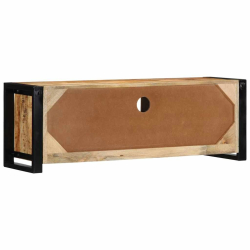 Szafka RTV 100x30x35 cm lite drewno surowe mango