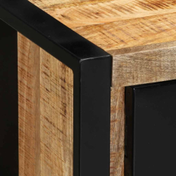 Szafka RTV 100x30x35 cm lite drewno surowe mango