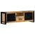 Szafka RTV 100x30x35 cm lite drewno surowe mango