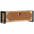 Szafka RTV 100x30x35 cm lite drewno surowe mango