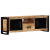 Szafka RTV 100x30x35 cm lite drewno surowe mango