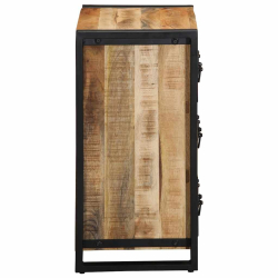 Komoda 50x35x70 cm Drewno lite surowe Mango