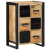 Komoda 50x35x70 cm Drewno lite surowe Mango