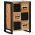 Komoda 50x35x70 cm Drewno lite surowe Mango