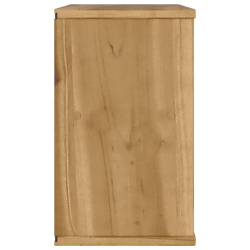 Szafka RTV z szufladą „ODDA” 79x24x40,5 cm Drewno lite sosnowe
