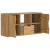 Szafka RTV z szufladą „ODDA” 79x24x40,5 cm Drewno lite sosnowe