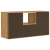 Szafka RTV z szufladą „ODDA” 79x24x40,5 cm Drewno lite sosnowe