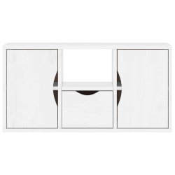 Szafka RTV z szufladą „ODDA” Biała 79x24x40,5 cm