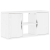 Szafka RTV „ODDA” Biała 79x24x40,5 cm Drewno lite Sosna