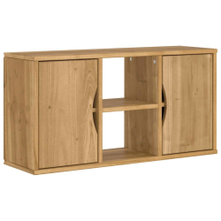 Szafka RTV „ODDA” 79x24x40,5 cm Drewno lite sosnowe