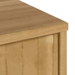 Szafka RTV „ODDA” 79x24x40,5 cm Drewno lite sosnowe