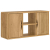 Szafka RTV „ODDA” 79x24x40,5 cm Drewno lite sosnowe