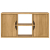Szafka RTV „ODDA” 79x24x40,5 cm Drewno lite sosnowe