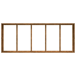 Doniczka Rusty 200x80x40 cm Stal nierdzewna