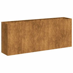 Doniczka Rusty 200x40x80 cm Stal nierdzewna