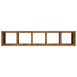 Doniczka Rusty 200x40x80 cm Stal nierdzewna