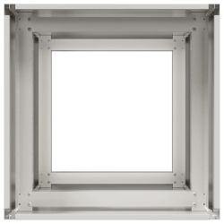 Doniczka 40x40x80 cm Stal nierdzewna