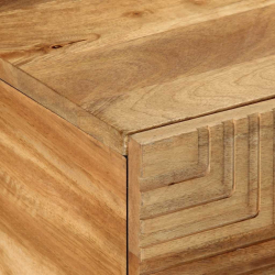 Stolik kawowy Brązowy 100x54x40 cm Drewno lite Mango