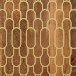 Szafka, 60x33x75 cm, lite drewno mango