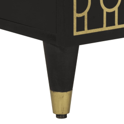 Szafka pod telewizor, 105x33x46 cm, lite drewno mango